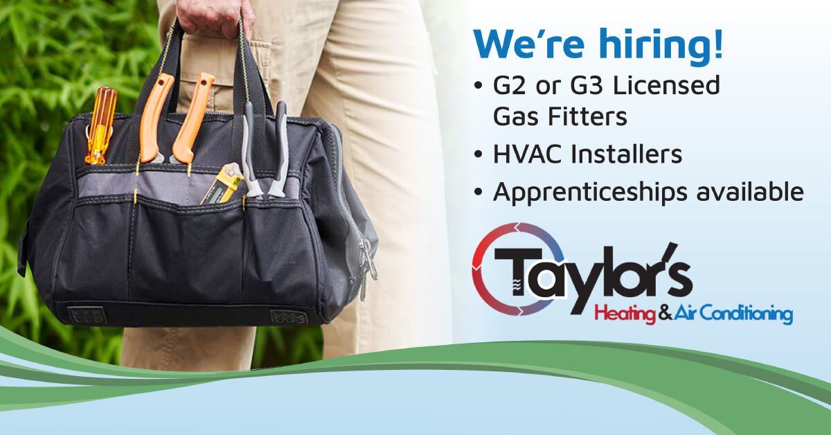 We're hiring at Taylor's